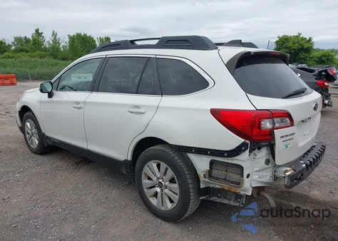 2017 Subaru Outback 2.5I Premium from USA, damaged, VIN 4S4BSACC7H3210986